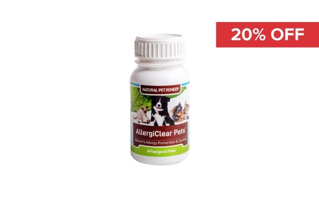 20% Off Feelgood Pets AllergiClear Pets Cover Image
